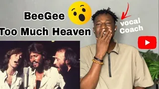 **Whatttt😳!!!** First Time Hearing "BeeGees" - To Much Heaven Reaction