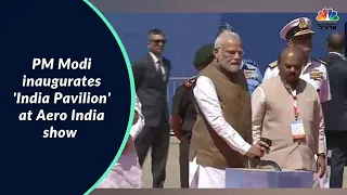 PM Modi Inaugurates 'India Pavilion' At Aero India 2023 In Bengaluru | #Digital | CNBC-TV18