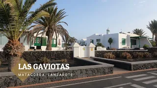 Las Gaviotas Tour | Matagorda | Lanzarote | Canary Islands | August 2022 | 4K