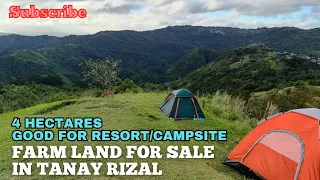 #vlog207 FARM LOT FOR SALE IN PHILIPPINES 4 HECTARES  - 250 PESOS PER SQM TOURIST SPOT IN TANAY