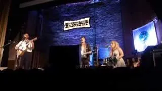 Shakey Graves and Shovels & Rope: "Unknown Legend" (Neil Young) Jane Pickens Theatre  7.26.14