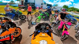 CHEGUEI PRA MOSTRAR A MOTO NOVA PARA MEUS AMIGOS * todo mundo fico em choque *