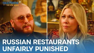 Misguided Protests of Russian Restaurants in NYC | The Daily Show