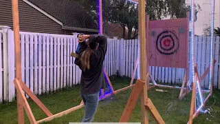 DIY Axe Throwing!