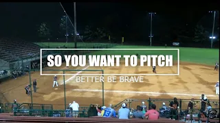 PITCHERS BEWARE!!! // Pitching in slowpitch softball is crazy!