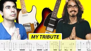 Mateus Asato - My Tribute (with TABS, Standard Tuning) - by Riff_Hero