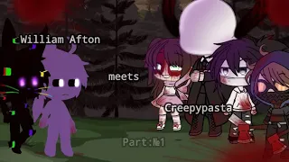 🕸️William Afton meets Creepypasta🕸️|Part 1|