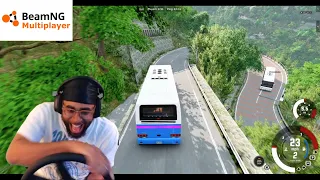 Driving BIG buses on TIGHT touge roads lmaooo