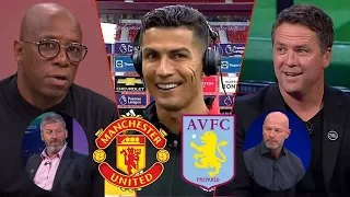 BBC Match of the day MOTD Man United vs Newcastle 4 1 Ian wright ,Owen Praises Ronaldo Performance
