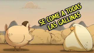 Alcon se Vuelve Gallo Solo Para poder Cruzar a las Gallinas | El Alcon y Las Gallinas | UtaCaramba