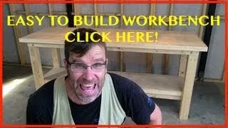 How to Build a Workbench. Easy, Cheap & Sturdy 😁