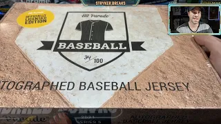 HIT PARADE Licensed MLB Jersey Opening & PSA Blind Reveal