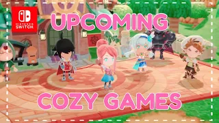 5 Upcoming Cozy Games on Nintendo Switch 2023! With Farming, Fashion & Magic