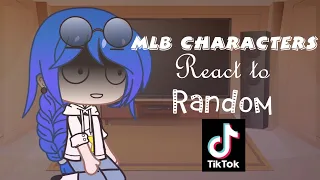 MLB Characters react to random tiktoks//OG AU//Part 1//(original)//read description