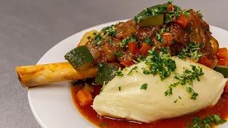 Old Fashioned Braised Lamb Shanks