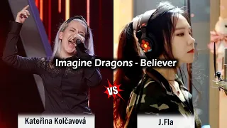 Imagine Dragons - Belever by Kateřina Kolčavová and J.Fla