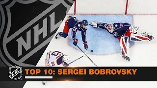 Top 10 Sergei Bobrovsky saves from 2017-18