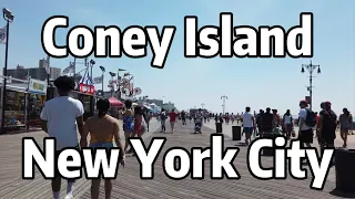 NEW YORK CITY Walking Tour - CONEY ISLAND