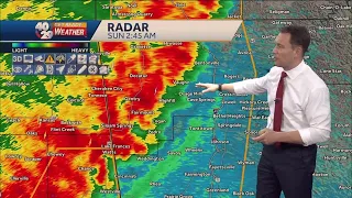 Tornado Warning expires, but heavy rain remains