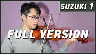 Suzuki Violin School Book Vol. 1 Full Version  @bochankang​