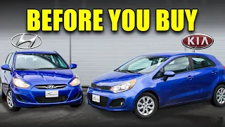 DON'T Buy a Kio Rio or Hyundai Accent 2012-2017 before watching this