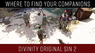 Divinity Original Sin 2 Where are your companions located (Fort Joy - Act I)