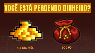 TIBIA - QUANTO GOLD VOCÊ DEIXA PARA TRÁS? [GOLD POUCH COMPENSA?]