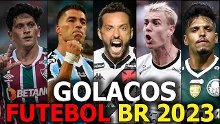 50 GOLAÇOS do FUTEBOL BRASILEIRO 2023 até agora