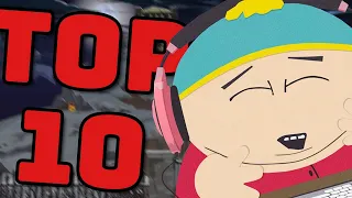 Top 10 SCHLECHTESTE South Park Folgen - Rakie mit e