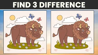 Find the Spot | Find the Three Difference | Only Genius People Can find this | Fun Time Puzzle # 36