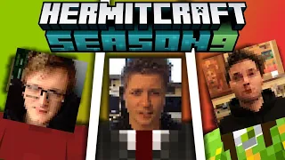 Hermitcraft Season 9 ALL MEMBERS FACES!!!