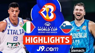 Italy 🇮🇹 vs Slovenia 🇸🇮 | Class. Games 7-8 | J9 Highlights | FIBA Basketball World Cup 2023