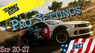 Pro Settings for American Dust | NEW Summit Sep 20-27 | The Crew Motorfest