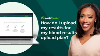 How do I upload my results for my Blood Results Upload Plan?