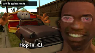 ruining gta san andreas with mods