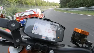 KTM 1290 Superduke R onboard Nürburgring Nordschleife Eddo