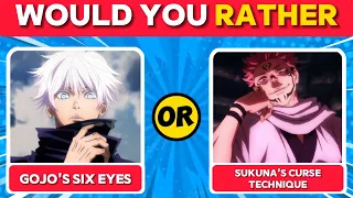 Tough Choices: Would You Rather Jujutsu Kaisen Edition