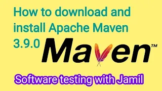 How to Install Maven 3.9.0 on Microsoft Windows 11 | Apache Maven download and install