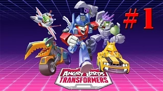 Angry Birds Transformers - Bumblebee Saved Gameplay Walkthrough #1