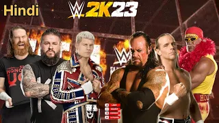 WWE 2K23 - Team Cody vs Team Undertaker Elemination Match