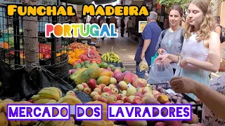 Mercado dos Lavradores Funchal - Madeira Popular Portugal 2023