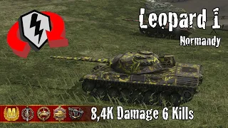 Leopard 1  |  8,4K Damage 6 Kills  |  WoT Blitz Replays