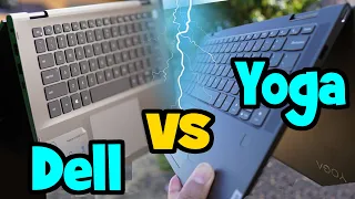 Lenovo Yoga 7i vs Dell Inspiron 14: Battle of 2-in-1 Touchscreen Laptop with Active Stylus Pen 2023