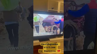 Earthquake victims in Morocco 🇲🇦🥹🥹🥹🥹 #rayanusa