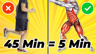 Science Says! 5 Min of these Exercises = 45 Min of Jogging