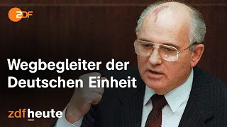 Sowjetischer Ex-Staatschef Gorbatschow gestorben - Rückblick und Reaktionen | ZDF Mittagsmagazin