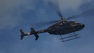 Aterrizaje Bell 407 XA-REB México