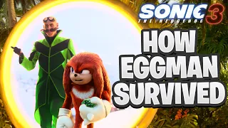 How Eggman Survived the Death Egg's Destruction (Sonic The Hedgehog 3)