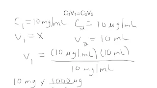 How to Use the Dilution Equation