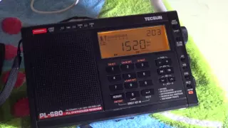 1520 Khz Mediumwave Grundig G5 VS Tecsun PL680